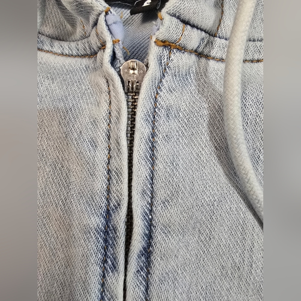 Ser.o.ya Edith Terry Cropped Hoodie size S - Picture 7 of 10